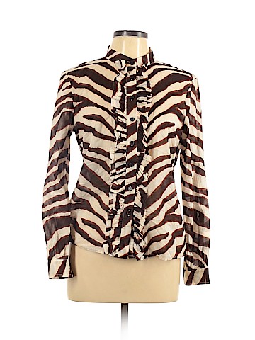 MICHAEL Michael Kors Long Sleeve Blouse (view 1)