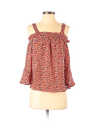 J.Crew 3/4 Sleeve Silk Top (view 1)