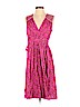 Diane von Furstenberg 100% Silk Pink Casual Dress Size 2 - photo 1