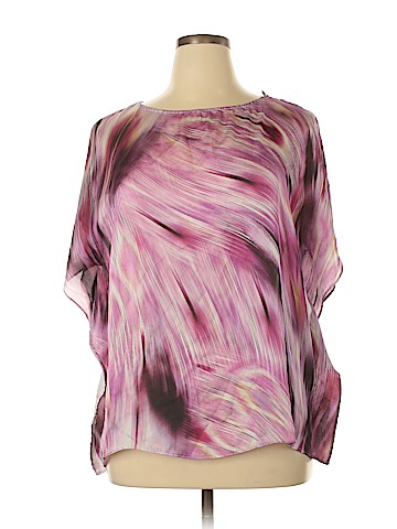 Jennifer Lopez Short Sleeve Blouse (view 1)