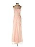 ML Monique Lhuillier 100% Nylon Pink Cocktail Dress Size 6 - photo 1