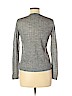 Theory Gray Silk Pullover Sweater Size M - photo 2