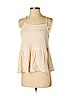 On The Road... 100% Cotton Ivory Sleeveless Blouse Size S - photo 1