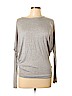 Marcelle Renee 100% Rayon Gray Long Sleeve T-Shirt Size L - photo 1