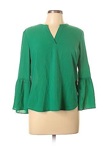 J. Crew Factory Store Long Sleeve Blouse (view 1)