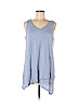 Purejill Blue Sleeveless Top Size M - photo 1