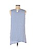 Purejill Blue Sleeveless Top Size M - photo 2