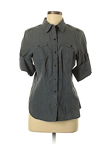 Calvin Klein & Co. Short Sleeve Button-Down Shirt (view 1)