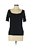 Gap Black Short Sleeve Top Size L (petite) - photo 1