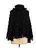 579 100% Acrylic Black Poncho Size M - photo 1