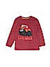 Cat & Jack Burgundy Long Sleeve T-Shirt Size 5T - photo 1