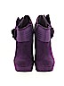 Bamboo Purple Ankle Boots Size 7 - photo 2