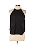Abercrombie & Fitch 100% Polyester Black Sleeveless Blouse Size L - photo 1