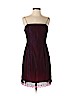 Tahari 100% Silk Burgundy Cocktail Dress Size 4 (petite) - photo 1