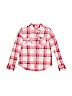 Cherokee 100% Cotton Pink Long Sleeve Button-Down Shirt Size 10 - 12 - photo 1