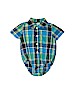 The Children's Place 100% Cotton Plaid Blue Long Sleeve Onesie Size 3-6 mo - photo 1