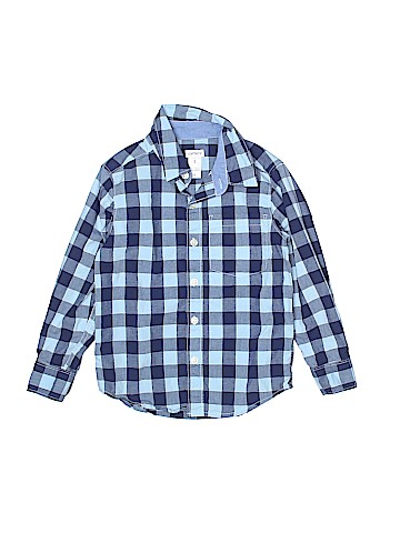 Carter's Long Sleeve Button-Down Shirt (view 1)