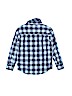Carter's 100% Cotton Blue Long Sleeve Button-Down Shirt Size 5 - photo 2
