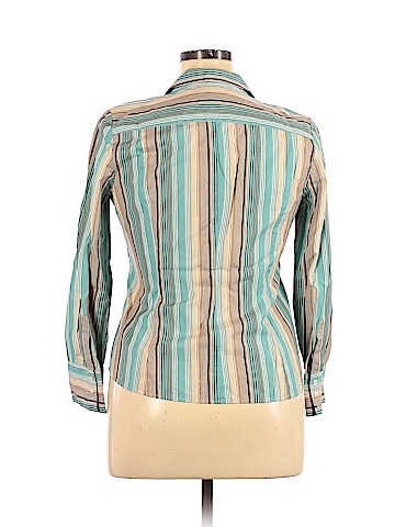 Ann Taylor LOFT Long Sleeve Button-Down Shirt (view 2)