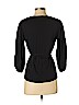 Point Sur 100% Cotton Black 3/4 Sleeve Blouse Size S - photo 2