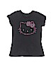 Hello Kitty Black Short Sleeve T-Shirt Size 7 - 8 - photo 1