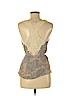 Romeo & Juliet Couture Gray Sleeveless Blouse Size M - photo 2