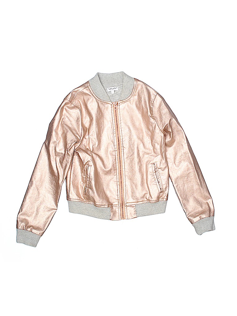 Splendid Metallic Pink Jacket Size 10 - photo 1