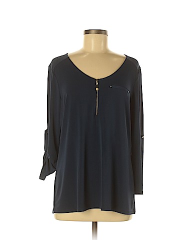 Roz & Ali 3/4 Sleeve Blouse (view 1)