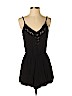 Lush 100% Polyester Black Romper Size S - photo 1