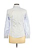 Banana Republic Blue Long Sleeve Button-Down Shirt Size 6 (petite) - photo 2