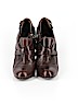 Miu Miu 100% Leather Brown Heels Size EU 37 1/2 - photo 2