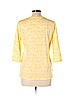 Ruff Hewn 100% Cotton Yellow 3/4 Sleeve T-Shirt Size L (petite) - photo 2