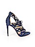 Alexandre Birman 100% Leather Blue Heels Size EU 39 1/2 - photo 1