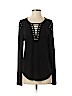 Generation Love Black Long Sleeve Top Size S - photo 1