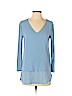 MICHAEL Michael Kors Blue 3/4 Sleeve Blouse Size XS - photo 1