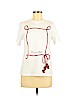 Oscar De La Renta White Short Sleeve T-Shirt Size M - photo 1