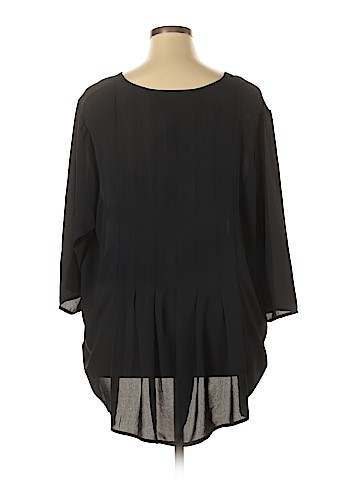 Woman Within 3/4 Sleeve Blouse (view 2)