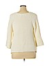 Rosie Neira 100% Acrylic Ivory Pullover Sweater Size XL - photo 2