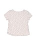 Old Navy 100% Cotton Polka Dots Ivory Short Sleeve T-Shirt Size 4T - photo 2