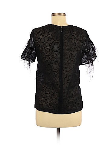 Prabal Gurung Short Sleeve Silk Top (view 2)