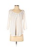 Cynthia Steffe White 3/4 Sleeve Blouse Size XS - photo 1
