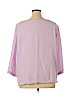 Eileen Fisher 100% Cotton Purple 3/4 Sleeve Top Size XL - photo 2