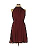 Pink Blush 100% Polyester Burgundy Casual Dress Size XL - photo 1