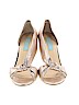 Betsey Johnson Gold Heels Size 7 1/2 - photo 2