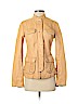 Gap 100% Leather Tan Leather Jacket Size S - photo 1