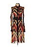 Diane von Furstenberg 100% Silk Tan Casual Dress Size 0 - photo 1