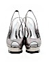 Bebe Silver Heels Size 10 - photo 2