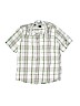 Urban Pipeline 100% Cotton Green Short Sleeve Button-Down Shirt Size 10 - 12 - photo 1
