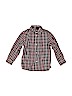 TFW Checkered-gingham Black Long Sleeve Button-Down Shirt Size 4T - photo 1