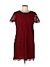 Ann Taylor 100% Cotton Red Cocktail Dress Size 8 (petite) - photo 1